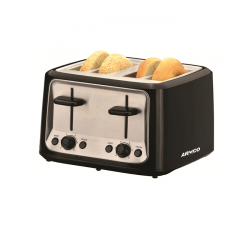 ARMCO APT-4B5000B(SS) - 4 Slice Luxury Pop-Up Toaster, 1500W, Stainless Steel.