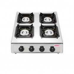 GC-8440P2 – Tabletop, 4 Burner, Stainless Steel Body, Free 2m pipe.