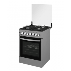 Armco 3 Gas, 1 Electric, 58x58cm Gas Cooker: GC-F5831PX(SL)