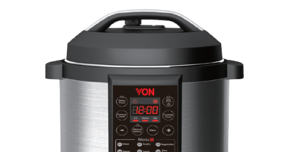 Von Pressure Cooker 1000W 6L VSCP60MMX
