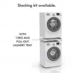 AWM-FL900VE-ST(SL) – 9KG, 61LT, 1400 RPM FRONT LOADING