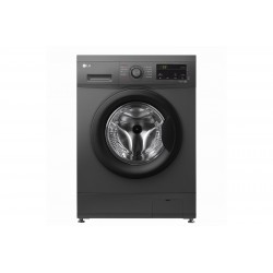 LG Front Load Washing Machine, 8KG - Black: F4J3TYG6J