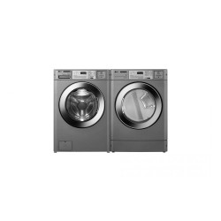 LG 10.5Kg Commercial Washer and Dryer Stacked Set: FH069FD2MS+RV1329C7T